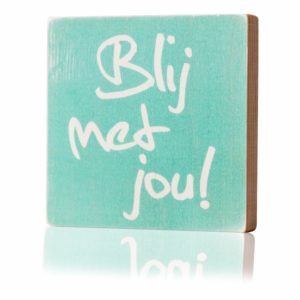 Houten-Quoteblok-Blijmetjou-mint