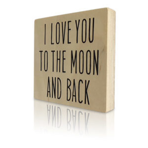 Houten-Quoteblok-Iloveyoutothemoonandback