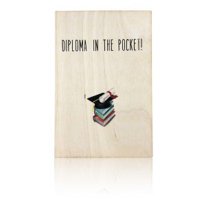 houten kaart houtmeid diploma